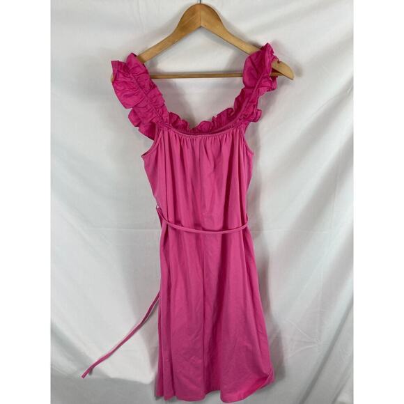 Donna Morgan Mada Ruffle Neck Dress size 8 - Picture 7 of 7